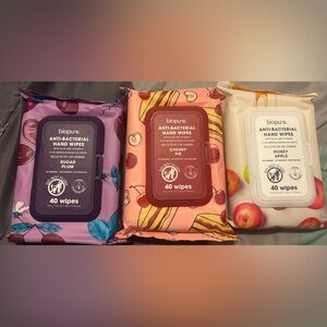 Anti-Bacterial Hand Wipes - Sugar Plum, Cherry, Honey Apple